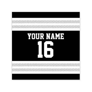 Team Jersey Sports Jersey Football Custom Name Self-inking Stamp