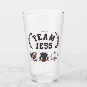 Team Jess Gilmore Girls Design Glass