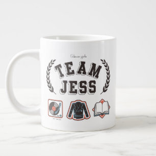 Team Jess Gilmore Girls Design Large Coffee Mug