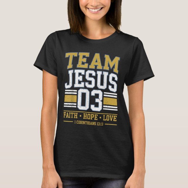 Team Jesus 03 Christian Faith Men Teen Girl Toddle T-Shirt (Front)