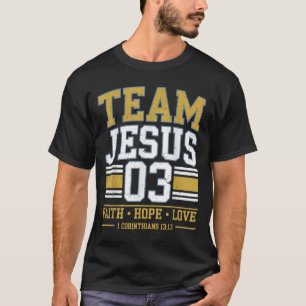Team Jesus 03 Christian Faith Men Teen Girl Toddle T-Shirt