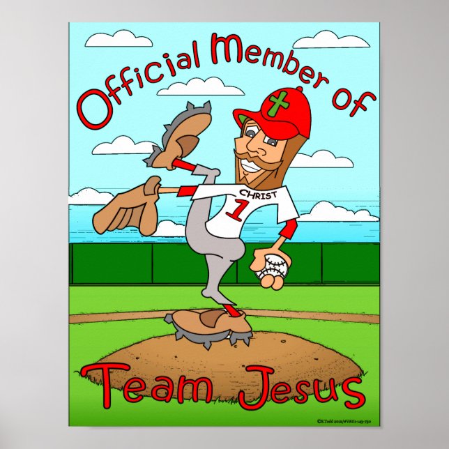Team Jesus (Baseball) Poster (Front)