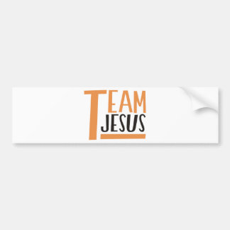 Team Jesus Bumper Sticker