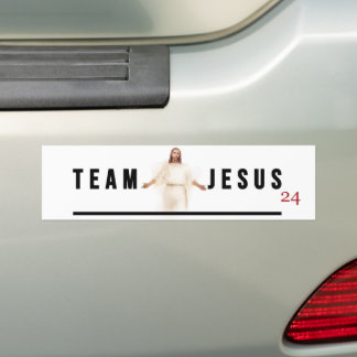 Team Jesus Bumper Sticker