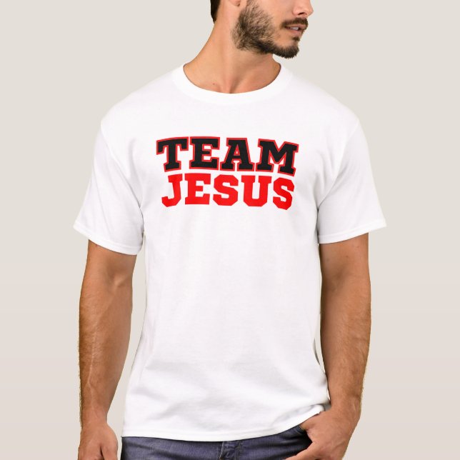 Team Jesus Christian Faith T-Shirt (Front)