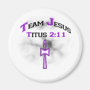 Team Jesus Christian Titus 211 Magnet