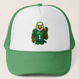 Team JESUS Football 1 - Christian Trucker Hat
