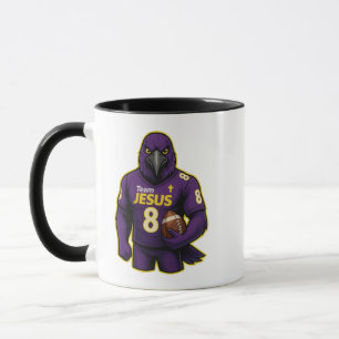 Team JESUS Football 8 - Christian Mug
