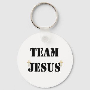 Team Jesus Key Ring