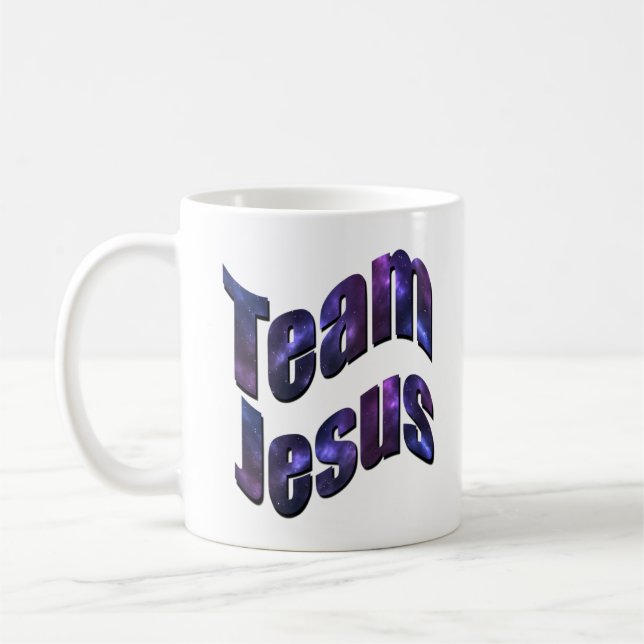 Team Jesus Logo, Coffee Mug (Left)