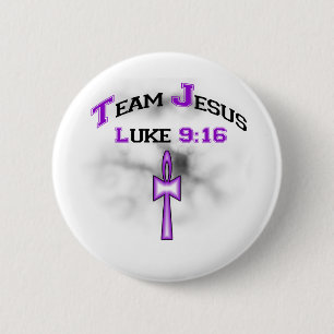 Team Jesus Luke 916 6 Cm Round Badge