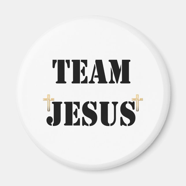 Team Jesus Magnet (Front)