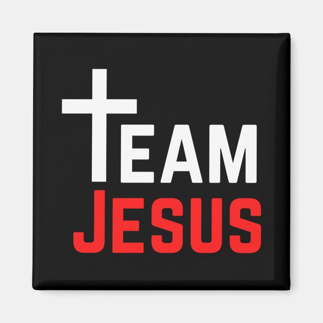 Team Jesus  Magnet (Front)
