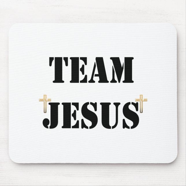 Team Jesus Mouse Mat (Front)