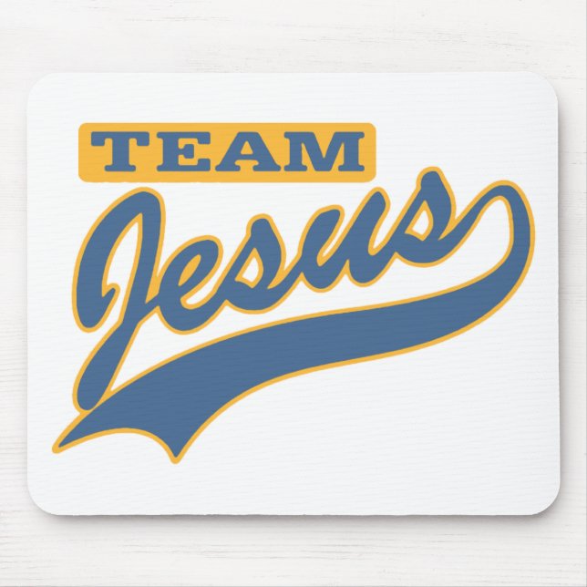 Team Jesus Mouse Mat (Front)