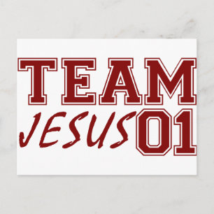 Team Jesus Postcard