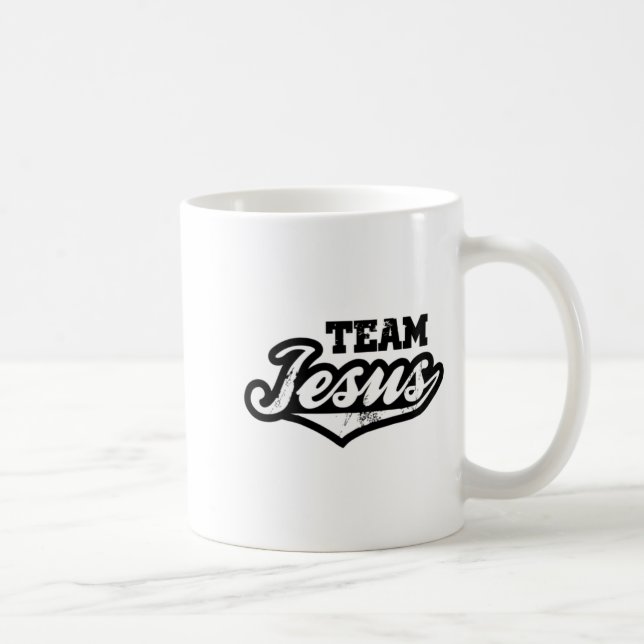 Team Jesus T Shirt  Coffee Mug (Right)