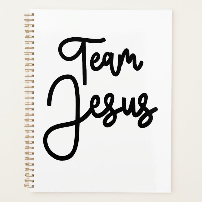 Team Jesus Unite in Faith & Love Planner (Front)