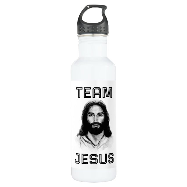 Team Jesus Water Bottle (Front)