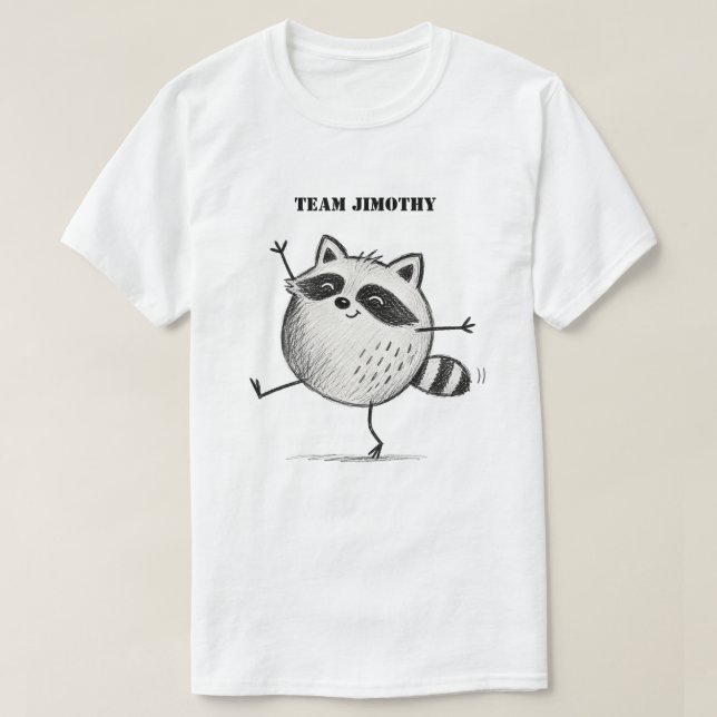 Team Jimothy T-Shirt (Design Front)