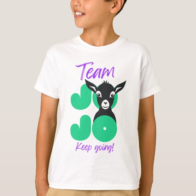 Team Jojo - Kids shirt (Front)
