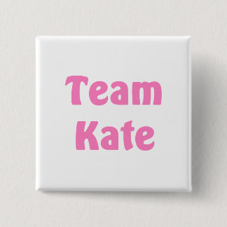 Team Kate 15 Cm Square Badge