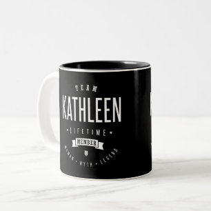 Team Kathleen Two-Tone Coffee Mug