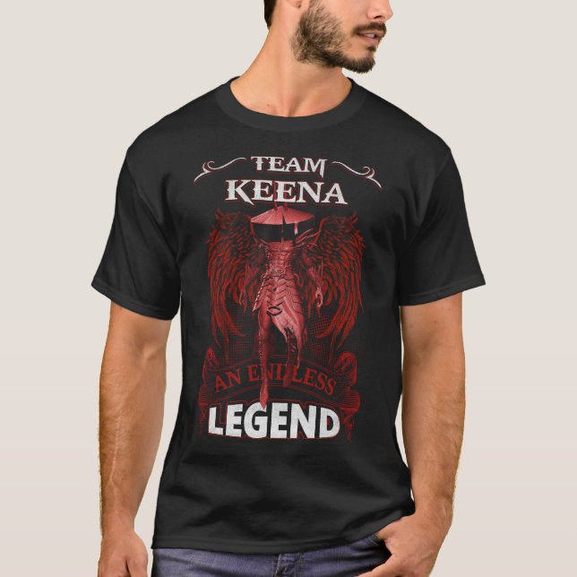 Team KEENA - An Endless LEGEND T-Shirt (Front)
