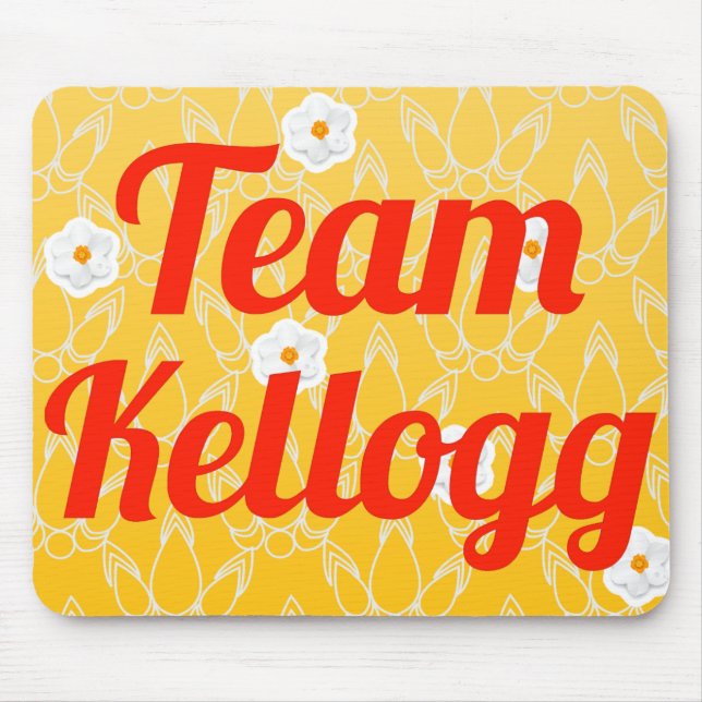 Team Kellogg Mouse Mat (Front)