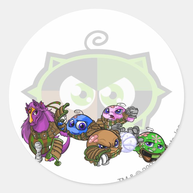 Team Kiko Lake Group Classic Round Sticker (Front)