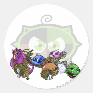 Team Kiko Lake Group Classic Round Sticker