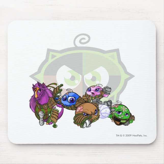 Team Kiko Lake Group Mouse Mat (Front)