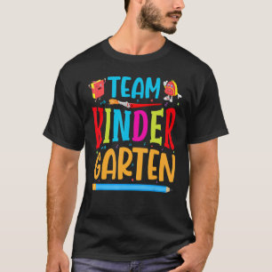 Team Kinder Garten Hello First Day Of School Cute T-Shirt