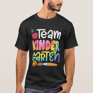 Team Kindergarten Back To School Tie Dye Teacher G T-Shirt