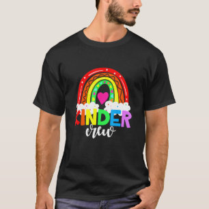 Team Kindergarten Crew Back To School Level Teache T-Shirt
