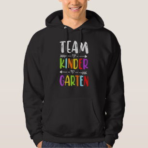 Team Kindergarten For Student Teacher Go To School Hoodie