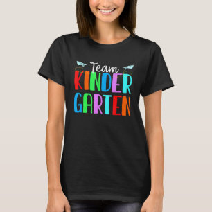 Team Kindergarten Level Team Teacher Back To Schoo T-Shirt