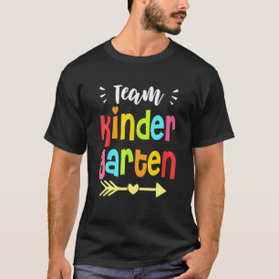 Team Kindergarten Squad Teacher Back To School T-Shirt