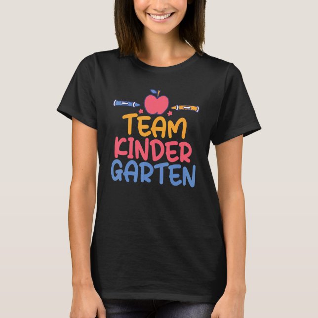 Team Kindergarten T-Shirt (Front)