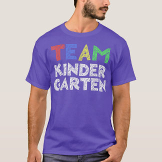 Team Kindergarten T-Shirt Back To School Shirt T-S