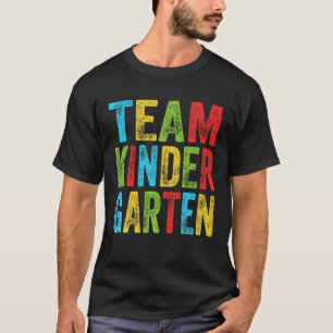 Team Kindergarten Teacher Kids Back To School 2021 T-Shirt
