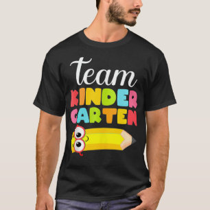 Team Kindergarten Teacher Student Back To School T-Shirt