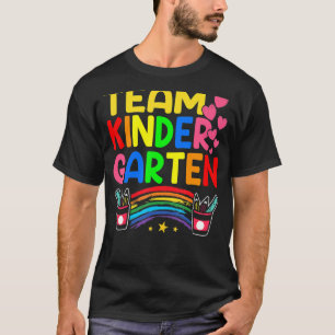 Team Kindergarten Teacher Student Kids Back To Sc T-Shirt