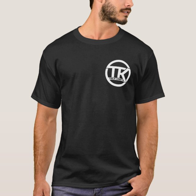 Team Kinetik - Black T-Shirt (Front)