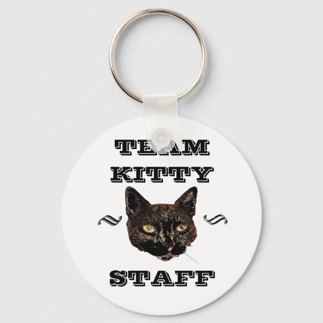 Team Kitty STAFF Key Ring (Front)