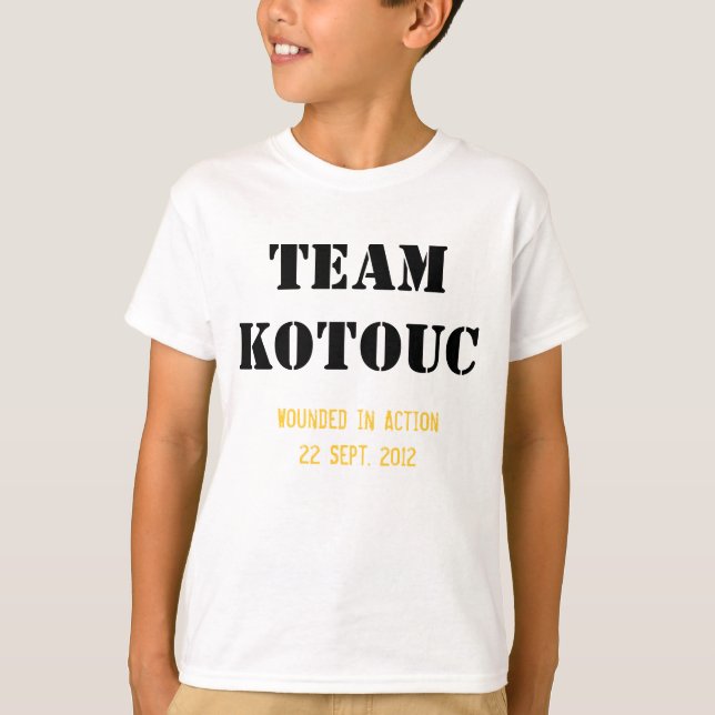 Team Kotouc for Kids T-Shirt (Front)