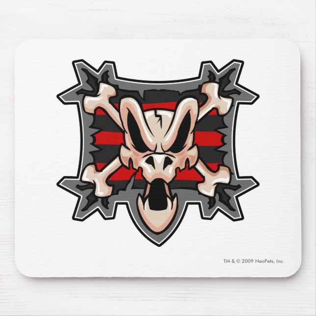 Team Krawk Island Logo Mouse Mat (Front)