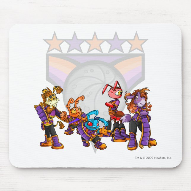 Team Kreludor Group Mouse Mat (Front)