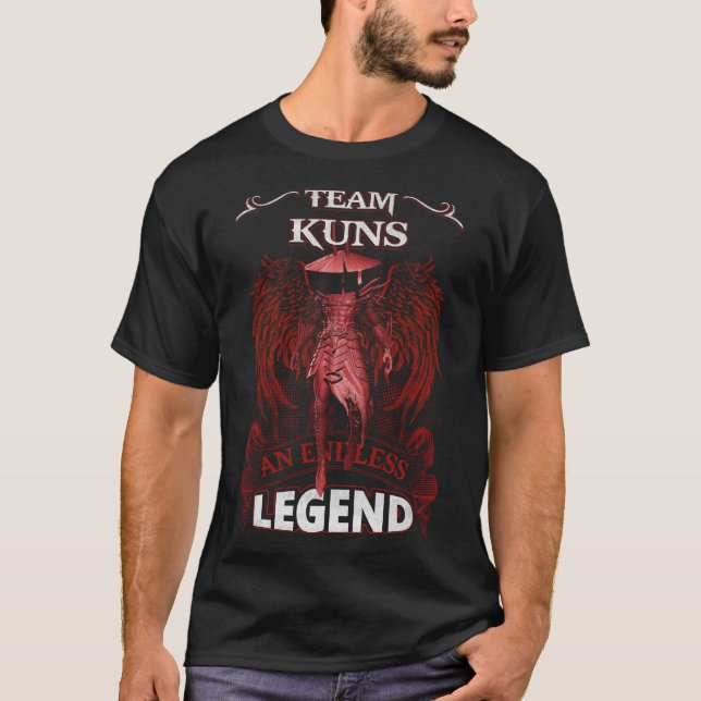 Team KUNS - An Endless LEGEND T-Shirt (Front)