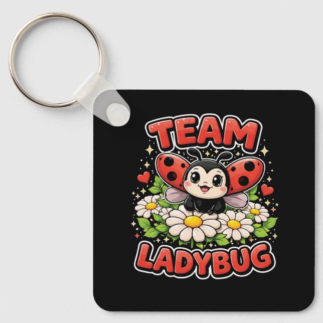 Team Ladybug Key Ring (Front)